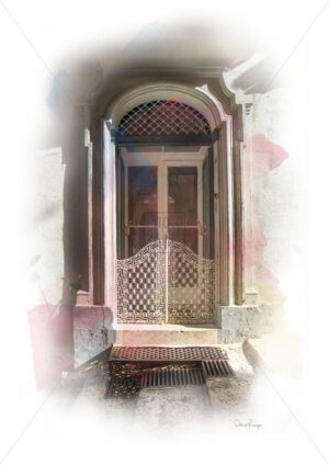 White Old Door from Birgu