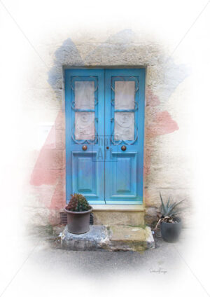 Blue Old Door from Gharghur