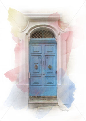 Blue Old Door from Isla